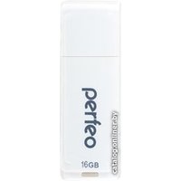 USB Flash Perfeo C04 16GB (белый) [PF-C04W016]