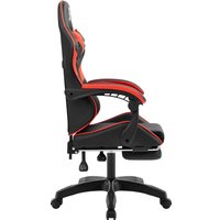 Игровое (геймерское) кресло Defender Serenity (черный/красный)