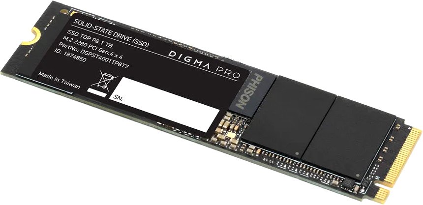 

SSD Digma Pro Top P8 1TB DGPST4001TP8T7