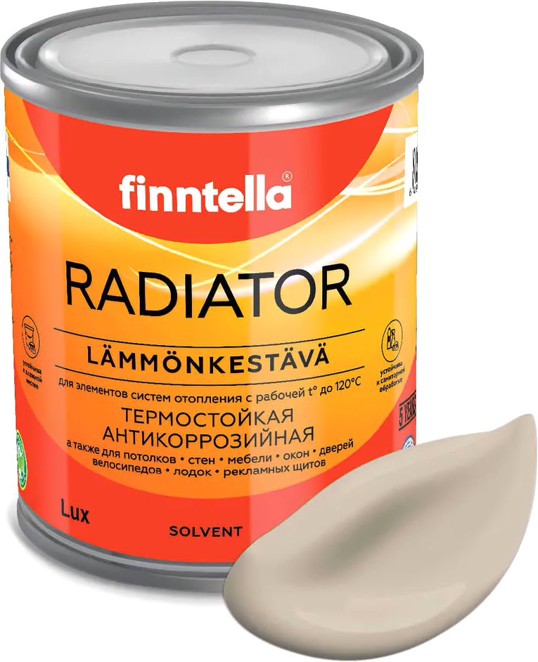 

Краска Finntella Radiator Jolie F-19-1-1-FL089 0.9 л (бежевый)