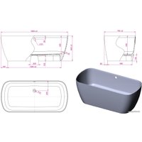 Ванна Astra-Form Антарес 160x75