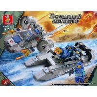Конструктор Sluban M38-B0202 Военный спецназ флота