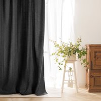 Штора Волшебная ночь Рогожка 200x270 779401 (графит)