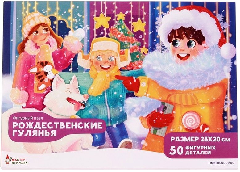 

Пазл Мастер игрушек Рождественские гулянья IG0711