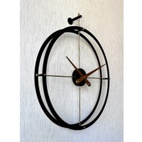 Настенные часы BALANCE HOME DUO 80 см (черный)