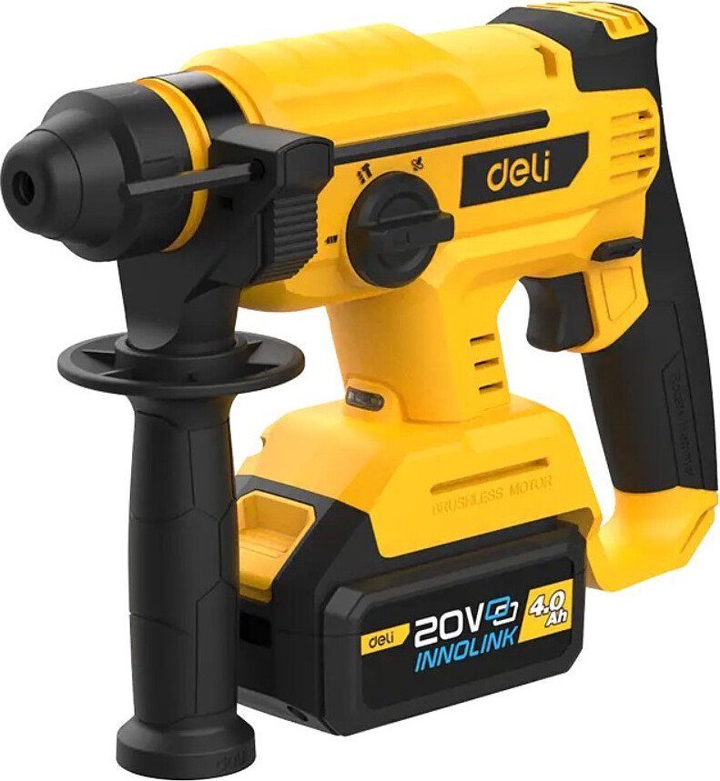 

Перфоратор Deli EDC300 (с 2-мя АКБ)