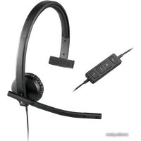 Офисная гарнитура Logitech USB Headset Mono H570e