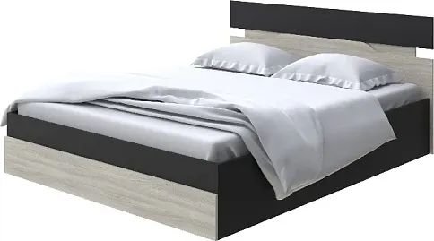 

Кровать PROxSON Milton с ПМ 140x190 (черный/ясень шимо светлый)