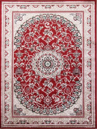 Ковер для жилой комнаты Merinos Darga F672-STAN-RED-CREAM (1.5x2.3)
