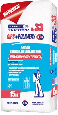 

Шпатлевка Тайфун МАСТЕР №33