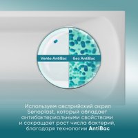 Ванна Ventospa Diona 180x80 (с каркасом)