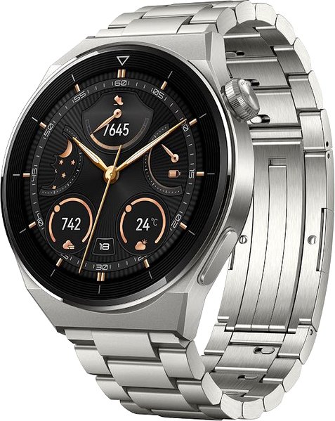 

Умные часы Huawei Watch GT 3 Pro Titanium 46 мм (серебристый)