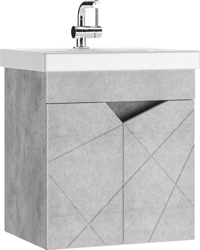 

Домино Тумба под умывальник Como 50 Vector без ящика DV6609T