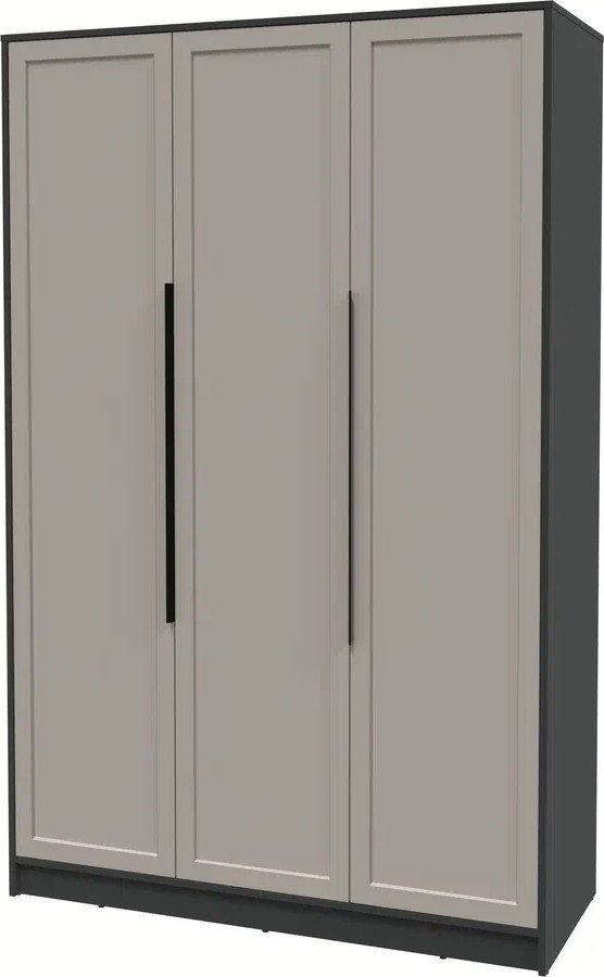 

Шкаф распашной Интерлиния Концепт Тренд КТ-Ш3 (антрацит/луна)