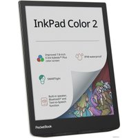 Электронная книга PocketBook 743C InkPad Color 2 (черный/серебристый)
