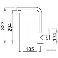 Смеситель Elleci Trail G59 Antracite