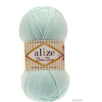 Пряжа для вязания Alize Baby Best 19 (240 м, водяная зелень)