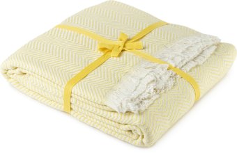 Плед Bambim Home 200х220 (желтый)