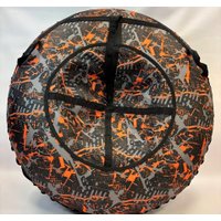 Тюбинг Emi Filini Design Lux 90 см (граффити оранжевый)