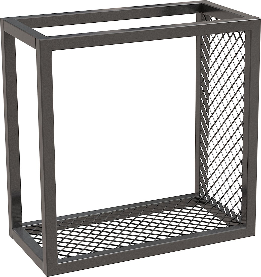 

Полка Millwood Loft 3 правая 40x20x40 (черный)