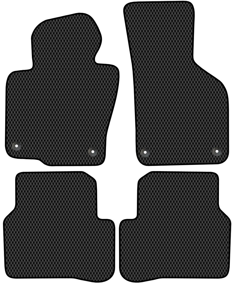 

Комплект ковриков для авто Alicosta Volkswagen Passat СС (седан / B6) 2008 - 2016 (черный, ромб)