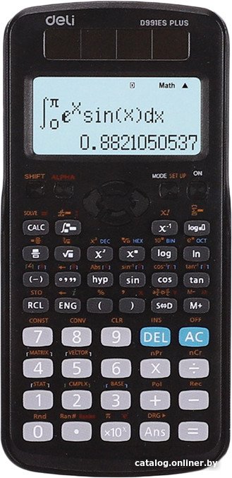 Инженерный калькулятор Deli D991ES (черный)