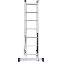 Лестница-стремянка Новая высота NV 123 алюминиевая трёхсекционная 3x7 ступеней