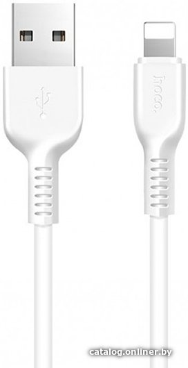 Кабель Hoco X13 Lightning (1 м, белый)