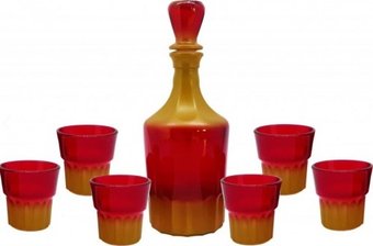 Набор стаканов для воды и напитков Славянская Керамика Цезарь дек-н5-2