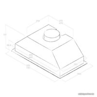 Кухонная вытяжка Elica Era C WH/A/52