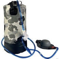 Душ походный AfishTour 10L Camp Shower Bag PVC 500D 516157 (серый)
