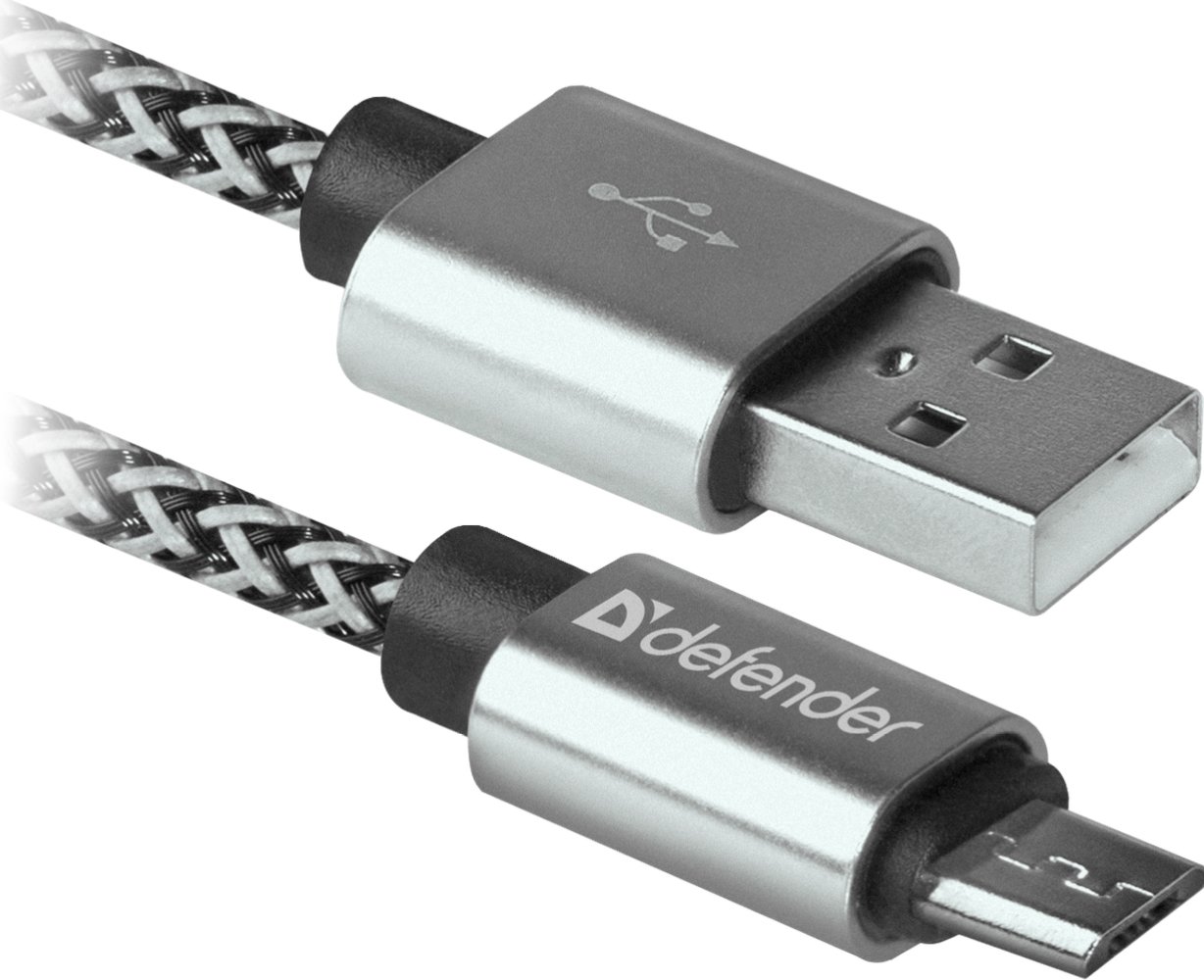 

Кабель Defender USB08-03T Pro (белый)