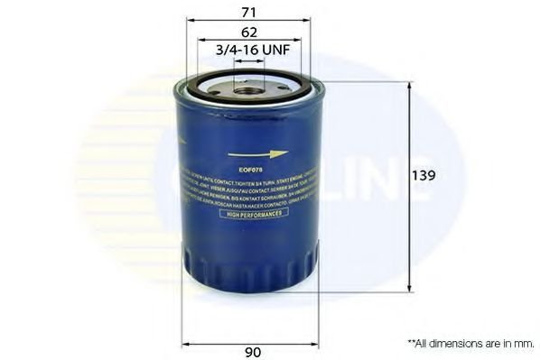 

Масляный фильтр Comline EOF078