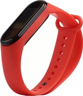 силиконовый для Xiaomi Mi Smart Band 5/6 (красный)