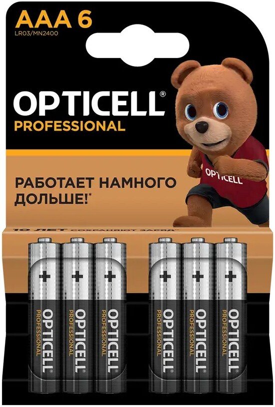 

Батарейка Opticell Professional AAA (6 шт)