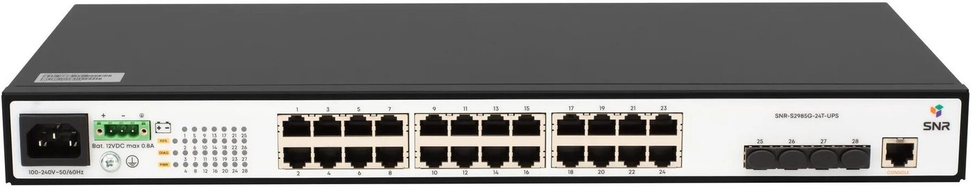 Управляемый коммутатор 2-го уровня SNR SNR-S2985G-24T-UPS