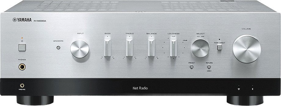 Сетевой ресивер Yamaha R-N1000A (серебристый)
