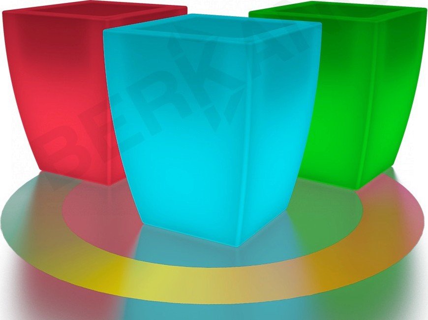 

Кашпо Berkano Светящееся Tenero 50 DB (белый, RGB ACC подсветка)