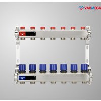 Запорная арматура Varmega Коллекторная группа для отопления ВР 1", на 6 контуров 3/4" EK VM15506