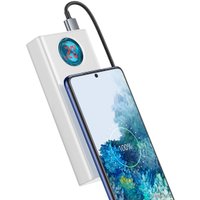 Внешний аккумулятор Baseus Amblight PPLG-A02 30000mAh (белый)