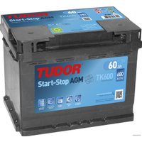 Автомобильный аккумулятор Tudor Start-Stop AGM TK600 (60 А·ч) в Солигорске