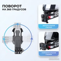 Крепление Zarrumi защелка J-Hook 360 для экшн-камер