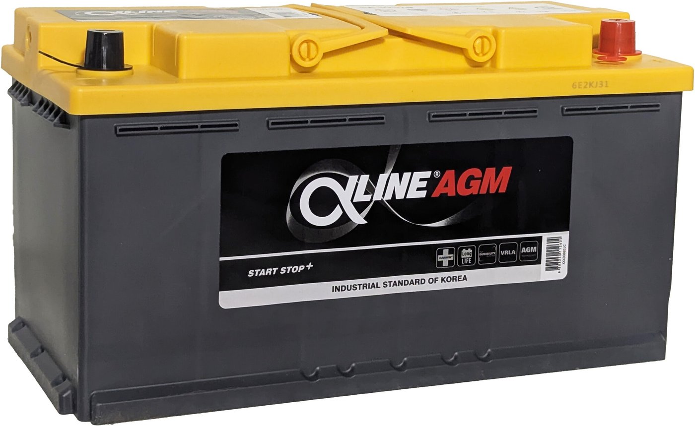 Автомобильный аккумулятор AlphaLINE AGM R+ (95 А·ч)