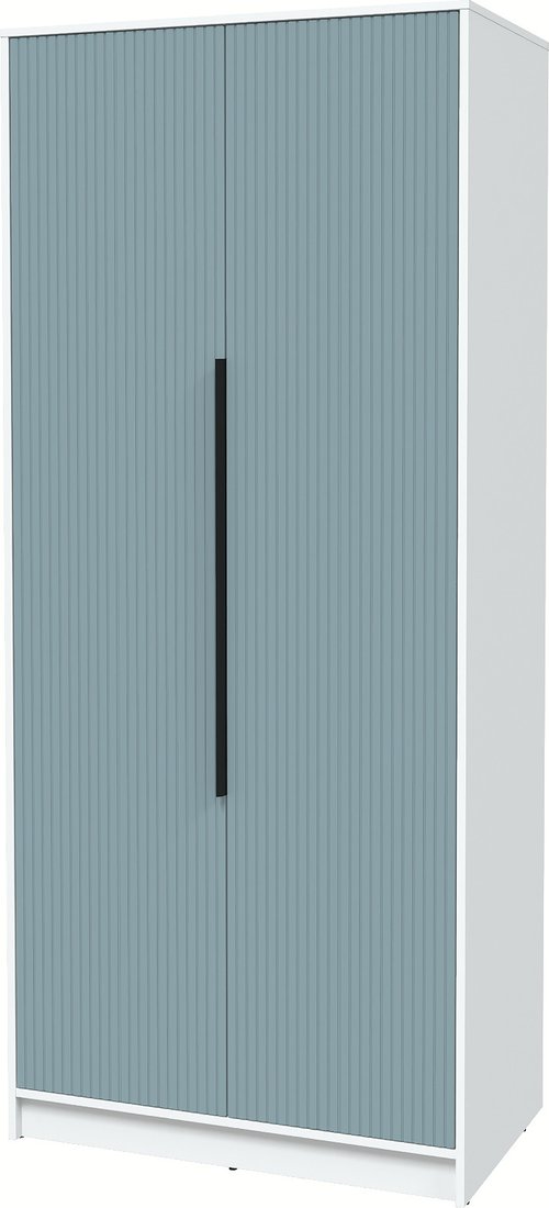 

Шкаф распашной Интерлиния Концепт Лайн КТ-Ш2 (белый платинум/океан)