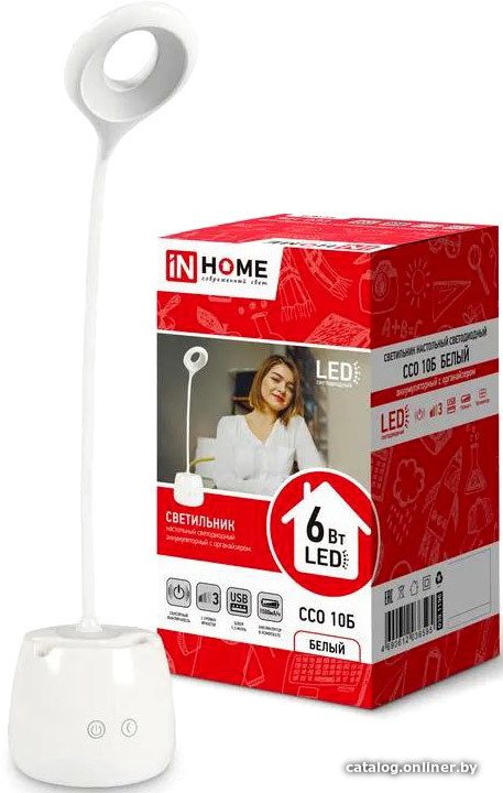 Настольная лампа In Home 4690612036595