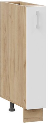 

Шкаф напольный Трия Габриэлла 1Н15К (дуб крафт золотой/сноу)