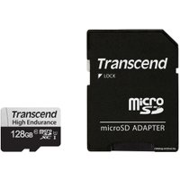 Карта памяти Transcend microSDXC TS128GUSD350V 128GB (с адаптером)
