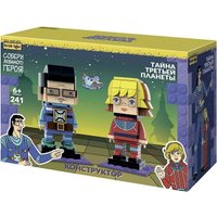 Конструктор Brick Labs Тайна третьей планеты: Алиса и профессор Селезнев AB-1109