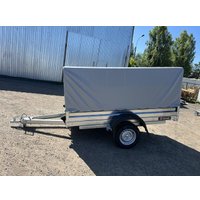 Одноосный прицеп AvtoS A25M1B (2500x1300x300, R13, ресс. AL-KO)