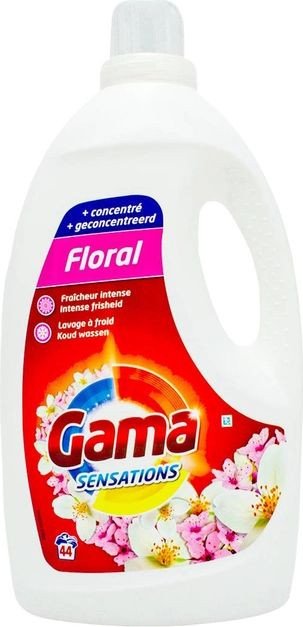 

Гель для стирки Gama с ароматом цветов 2.2 л
